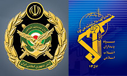 اتحاد قلوب سپاه و ارتش در پاسداری از نظام