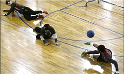 برگزاری مسابقات گلبال ویژه جانبازان و معلولان در ری
