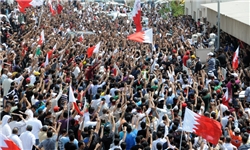گزارش تصویری مراسم تشییع گسترده پیکر شهید نوجوان عید فطر بحرین