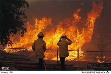 آتش‌سوزی جنگل‌های تگزاس