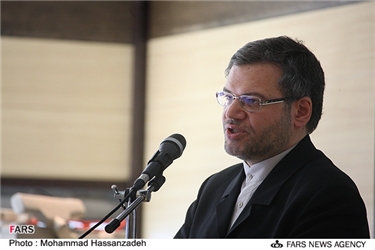 سخنرانی باقر لاریجانی رئیس دانشگاه علوم پزشکی تهران