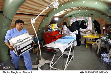 بیمارستان صحرایی شهید رهنمون در قیام دشت تهران