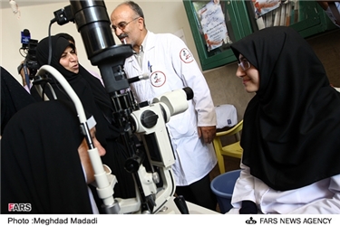 افتتاح بیمارستان صحرایی در تهران