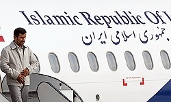 احمدی‌نژاد همدان را به مقصد تهران ترک کرد