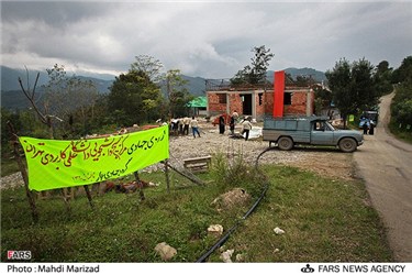 ساخت مدرسه توسط گروه جهادی عمار در روستای افراسی