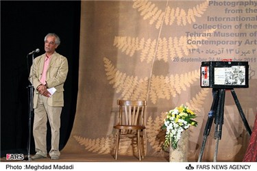 سخنرانی افشین شاهرودی در مراسم گشایش نمایشگاه عکس گنجینه