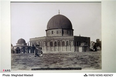 چشم انداز مسجد اثر فلیکس بونفیس در سال 1860