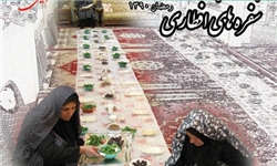 سفره‌های آسمانی در مساجد خوزستان برپا شد