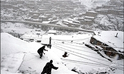 اجرای مانور مقابله با حوادث فصول سرما در کردستان