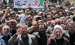 شعار مردم یزد علیه آل‌سعود در خیابان‌ها طنین‌انداز شد