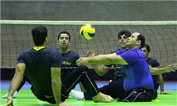 مسابقات والیبال ایستاده جانبازان در چالوس برگزار می‌شود