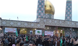 استقبال مردم دارالمؤمنین همدان از پیرغلامان حسینی