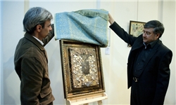 اکران 3 تابلوی سفالی در فرهنگسرای بهشت مشهد