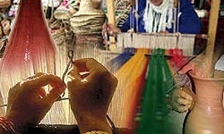 نمایشگاه صنایع‌دستی بانوان کارآفرین در همدان برپا شد