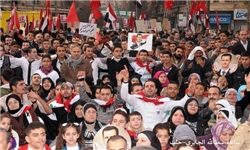تظاهرات گسترده سوری‌ها در حمایت از بشار اسد/ هلاکت و بازداشت 160 تروریست