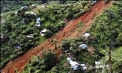 رانش زمین به تاسیسات آبرسانی 10 روستای نکا خسارت زد‌