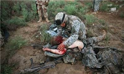 10 نظامی آمریکایی در افغانستان زخمی شدند/ کشته شدن 8 مهاجم انتحاری