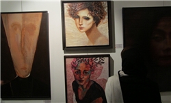 افتتاح نمایشگاه نقاشی آثار بختیار سامه در آبادان