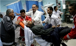 حمله هوایی صهیونیست‌ها به نوار غزه 7 زخمی بر جای گذاشت