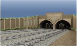 پیشرفت 50 درصدی احداث بزرگ‌ترین تونل کشور