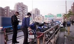توقیف موتورسیکلت‌های مزاحم در مهران
