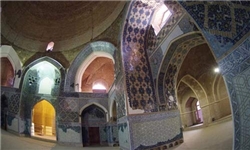 بازدید کم‌سابقه مسافران نوروزی از مسجد جامع فردوس