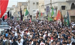 تظاهرات مردم عربستان در اعتراض به حمله نیروهای امنیتی به دانشجویان