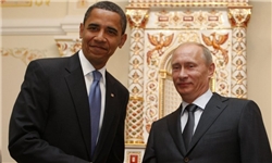 تاکید پوتین و اوباما بر ادامه مذاکرات مربوط به سپر موشکی و سوریه