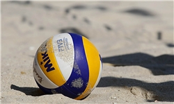 مسابقات والیبال ساحلی قهرمانی کشور در چالوس