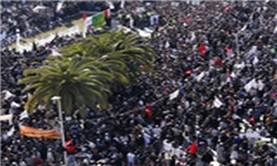تظاهرات تونسی‌ها در محکومیت حمله رژیم صهیونیستی به نوار غزه