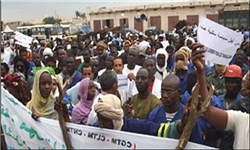 تظاهرات‌کنندگان موریتانی خواستار قطع کامل روابط دیپلماتیک با واشنگتن شدند