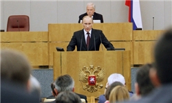 پوتین امروز در دومای روسیه گزارش کار دولت خود را ارائه می‌دهد