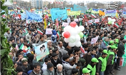 راهپیمایی البرزی‌ها محکومیت طرح استکباری الحاق بحرین به عربستان