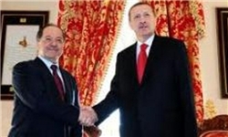 وعده بارزانی به ترکیه برای خلع سلاح پ ک ک