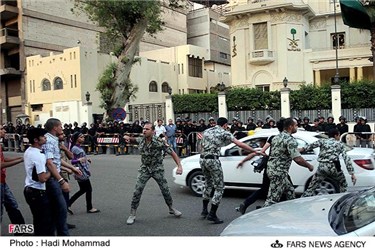 استقرار نیروهای امنیتی مصری اطراف سفارت عربستان در قاهره