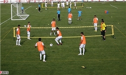برگزاری اردوی تیم فوتبال ایران‌جوان بوشهر در بروجرد
