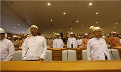 حزب مخالف دولت میانمار به تحریم پارلمان پایان می‌دهد