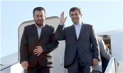 احمدی‌نژاد وارد فرودگاه گرگان شد