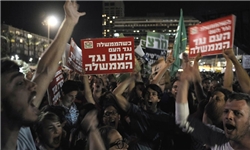 درخواست تظاهرات‌کنندگان اسرائیلی از نتانیاهو برای ایجاد آرامش در شهر‌ک‌ها