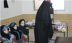 برپایی نمایشگاه حجاب در خانه فرهنگ بهشت کرمان