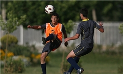 تیم ملی فوتبال نوجوانان در تنکابن اردو می‌زنند