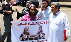 تظاهرات مردم استان سوئز مصر علیه انحلال پارلمان+فیلم