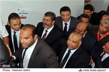 کنفرانس خبری محمد مرسی پس از دور دوم انتخابات ریاست جمهوری
