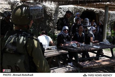 حمله نیروهای رژیم صهیونیستی به مردم فلسطین اشغالی