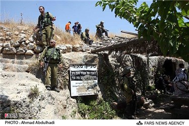 حمله نیروهای رژیم صهیونیستی به مردم فلسطین اشغالی
