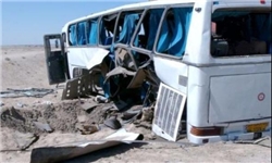 3 کشته و 41 مجروح در برخورد دو دستگاه اتوبوس
