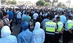 تظاهرات فلسطینیان در رام‌الله و درخواست لغو توافقنامه اسلو