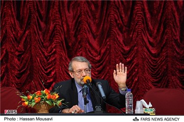 سخنرانی لاریجانی در سیزدهمین همایش سراسری اتحادیه انجمن های اسلامی وزارت ارتباطات و فناوری اطلاعات