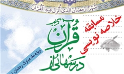 برگزاری مسابقات قرآنی یکی از راه‌های گسترش فرهنگ غنی قرآن در جامعه