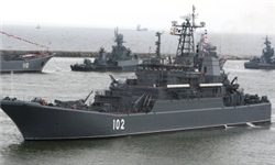 آمادگی ناوگان دریایی روسیه برای مانور نظامی در سواحل سوریه